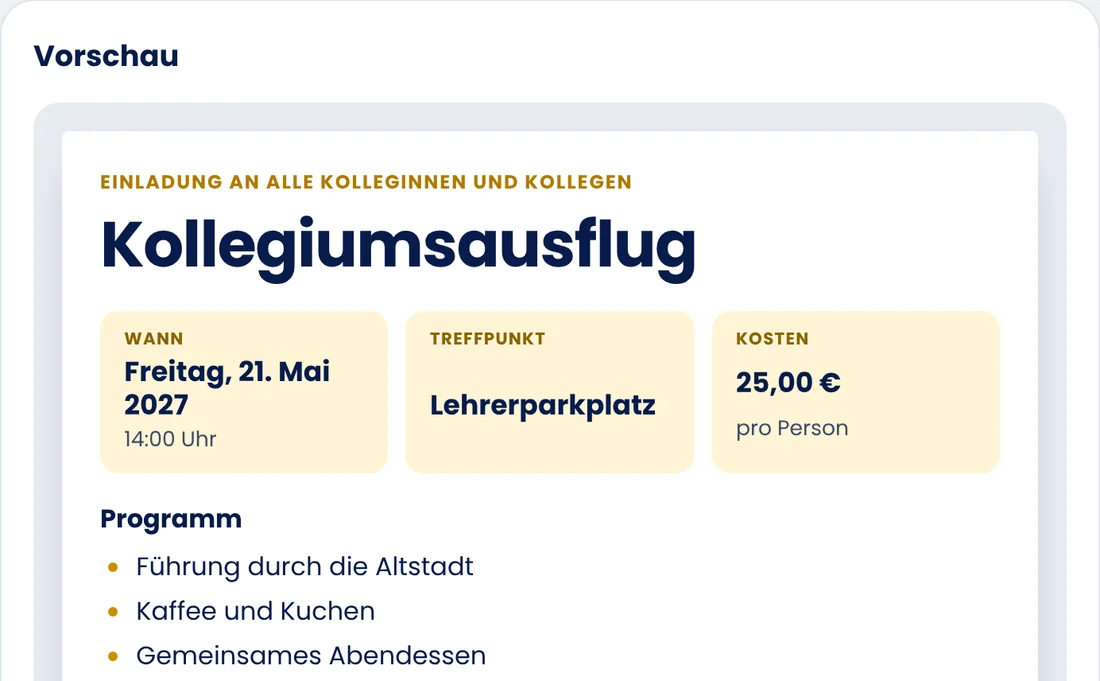 Bildschirmfoto: Personalrat